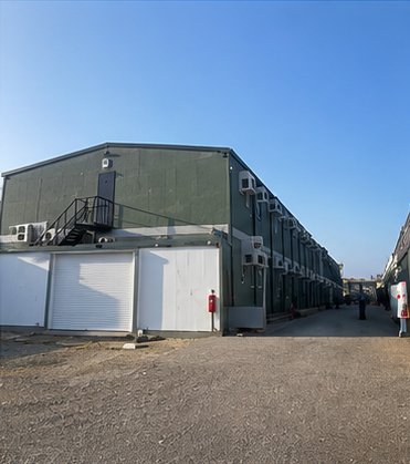 Finished light steel building project 8