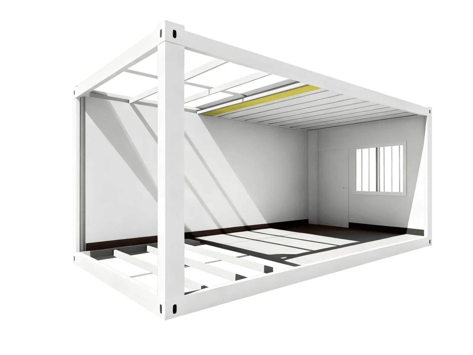 Half frame light steel structure