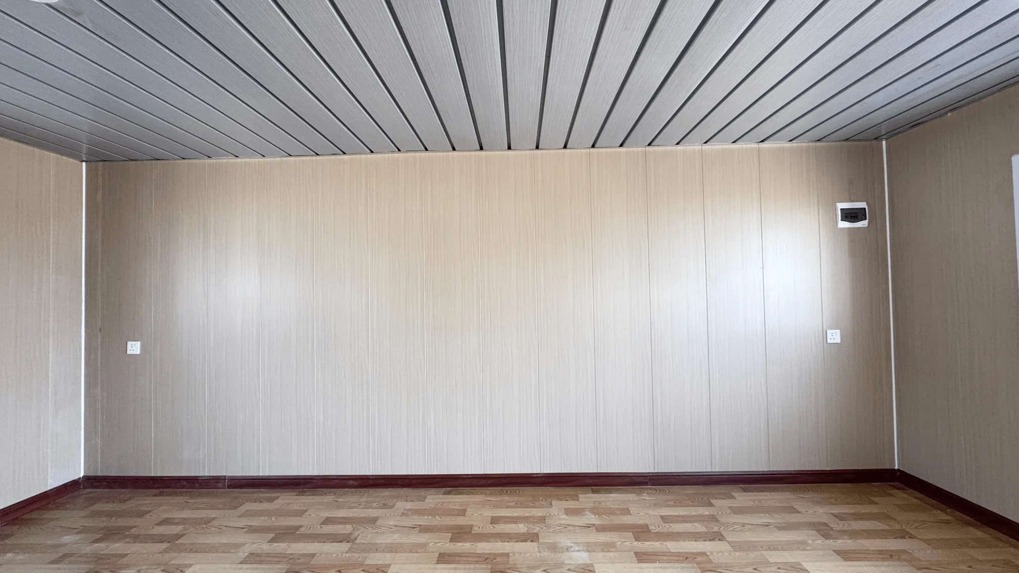 Bamboo wood fiber board interior finish